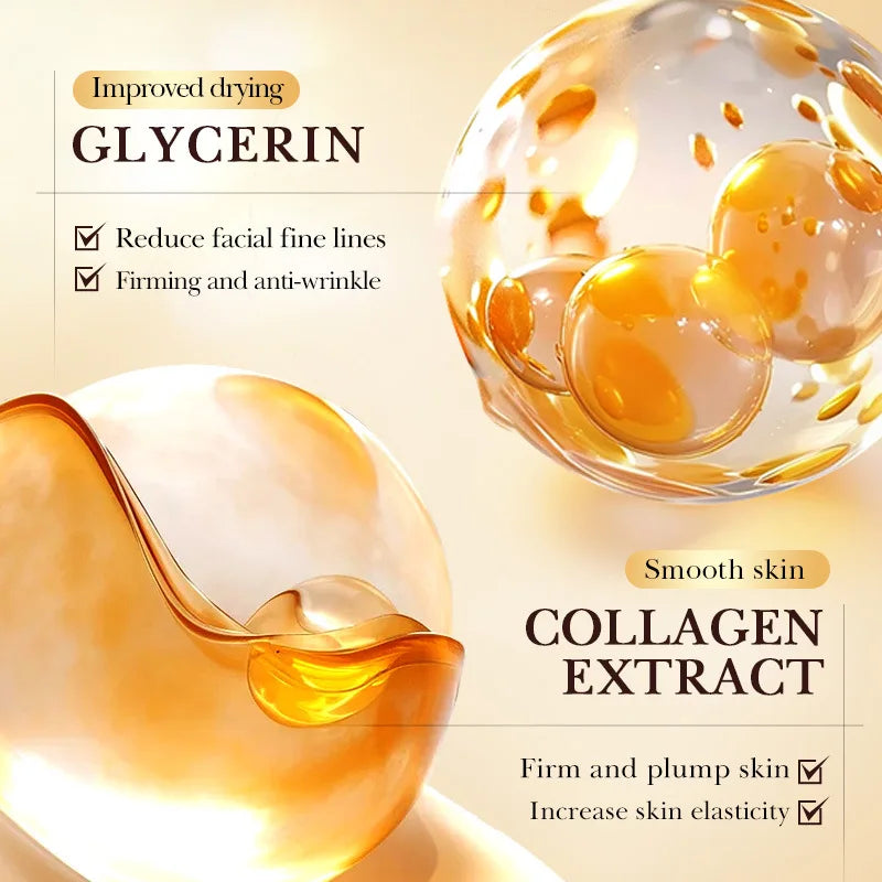 SADOER 24K Golden Collagen Serum for face Moisturizing Anti Wrinkles Hydrating Anti-aging Wrinkle Facial Essence Skin Care