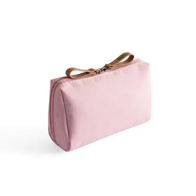 Waterproof Large Capacity Makeup Bag Multiple Colors Dacron Travel Storage Bag Partitioned Cosmetic Pouch Handbag Lipstick Pack