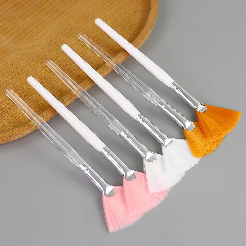 3-10pcs Practical Facial Brushes DIY Face Mask Brush Set Soft Fan Makeup Brushes Cosmetics Tools for Women Beauty Makeup Brushes