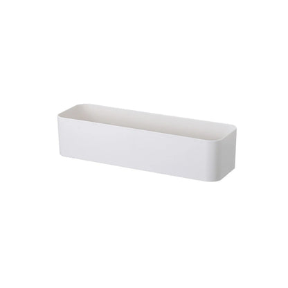 Wall Mounted Organizer Makeup Table Storage Box Shelf Adhesive Hanger kitchen Bathroom Storage Rack Drawer Organizer Container