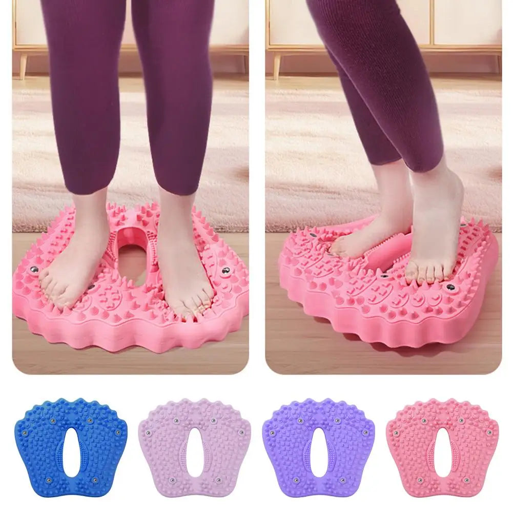 Inflatable Foot Stepper Anti Slip Massage Mat Magnetic Acupressure Pad Home Foot Circulation Relaxation Gift Health Care Tool