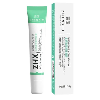 Salicylic Acid Shrink Pore Cream Elimination Large Pores Remove Blackehead Face Smooth Repairing Skin Care Product
