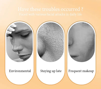 20pcs BIOAQUA Vitamin C Serum Moisturizing Refreshing Whitening Nourishing Anti-aging Face Essence Facial Skin Care Products