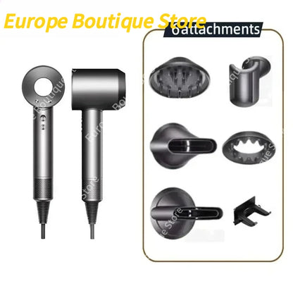 New Super Hair Dryer 220V Leafless Hair Dryer Personal Hair Care Styling Negative Ion Tool Schedule Negative Ion Electric Dryer