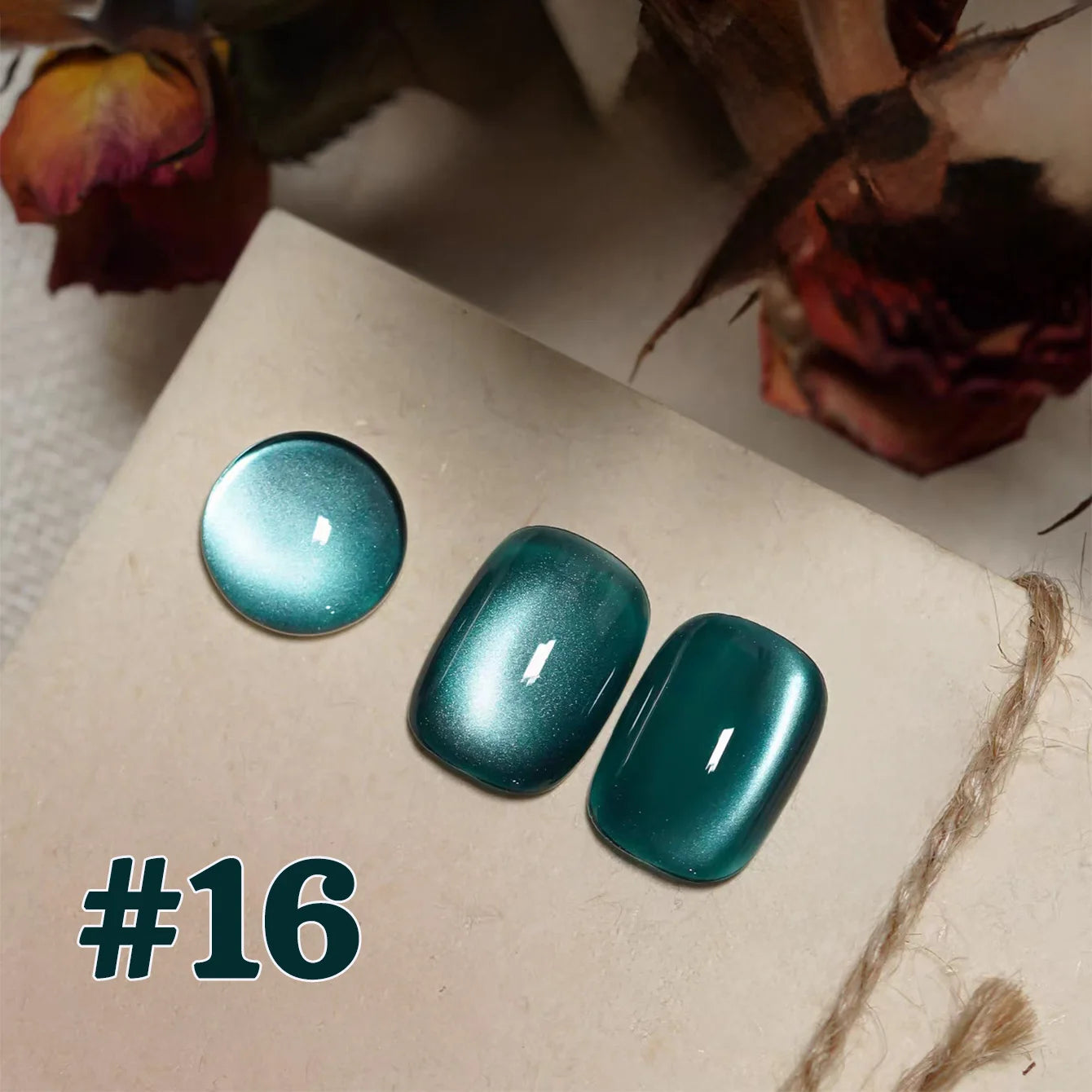 10ML 1-21PCS 2025 Autumn New Emerald Green Magnet Cat's Eye Gel Nail Polish Green Whitening Glass Bead Cat Eye Nail Polish