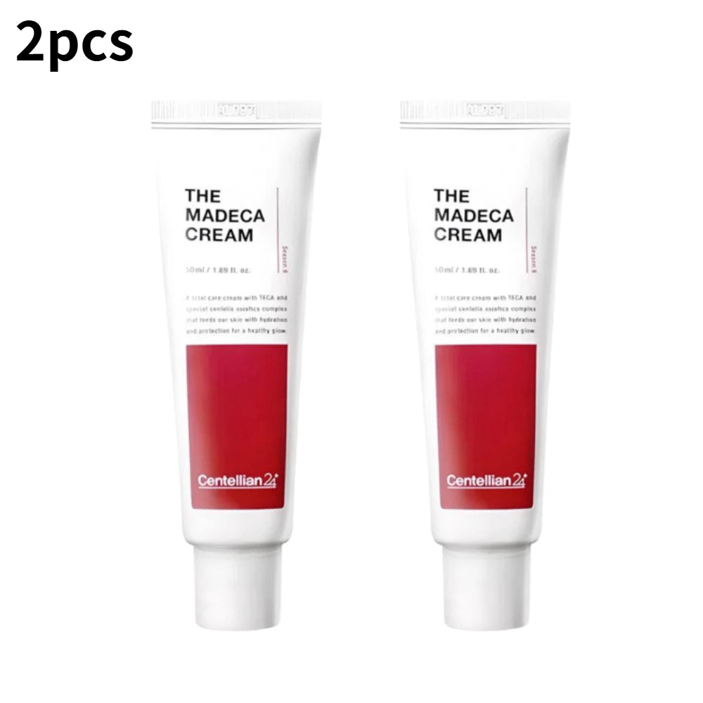 Centellian 6th Generation The Madeca Cream, Active Whitening, Antioxidant, Long-lasting Hydrating, Repairing Dry Skin, Skincare