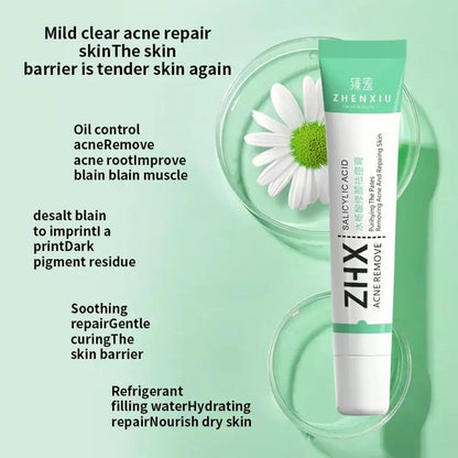 Salicylic Acid Shrink Pore Cream Elimination Large Pores Remove Blackehead Face Smooth Repairing Skin Care Product