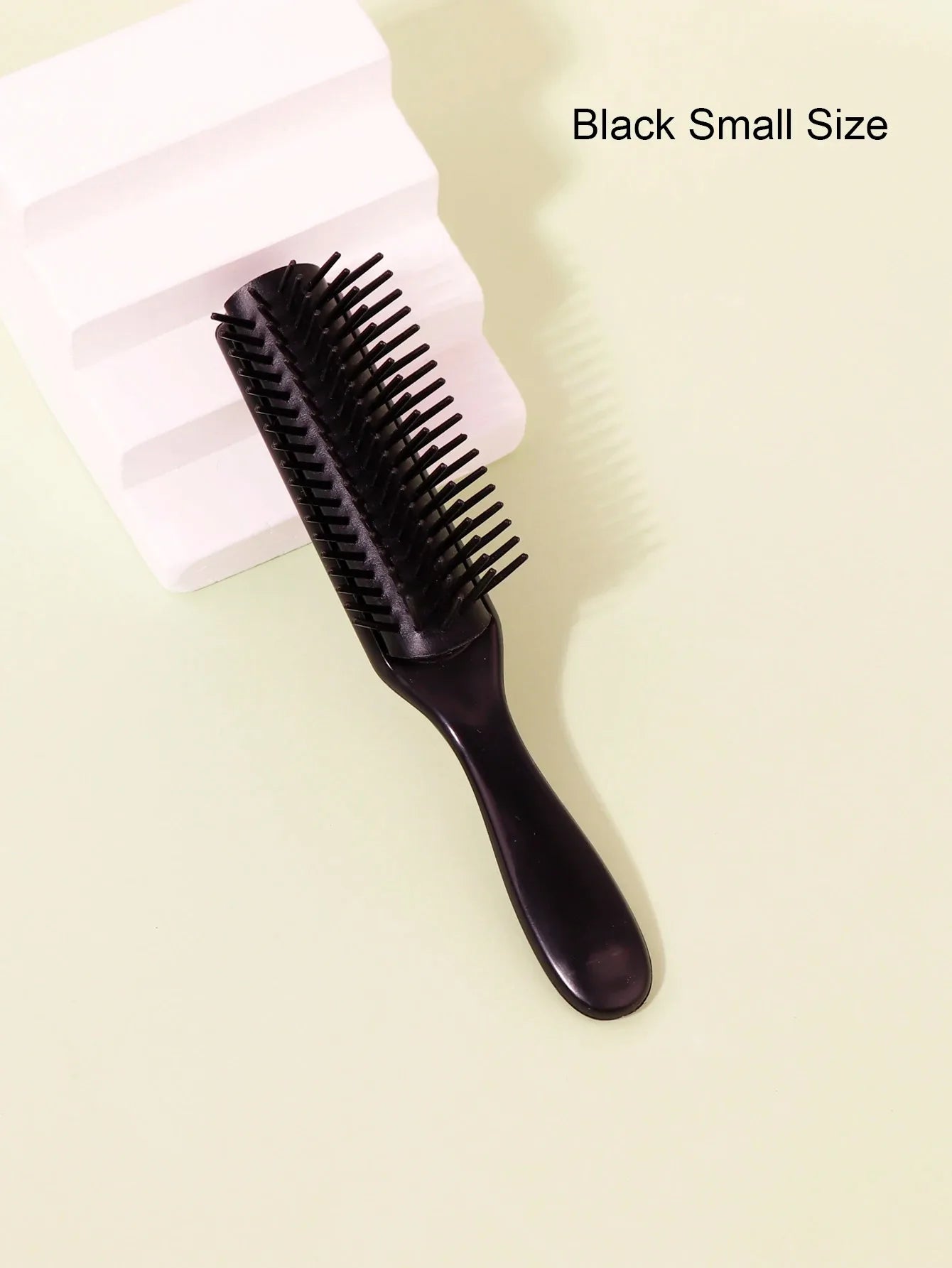 WANMEI, 1 Uds., cepillo de pelo de masaje para desenredar de 9 filas para pelo liso y rizado, peine extraíble, herramienta de pe