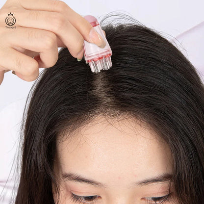 6ML Scalp Applicator Liquid Comb For Head Hair Growth Hair Regrowth Liquid Serum Oil Brush Nourish Hair Roots Massager Comb