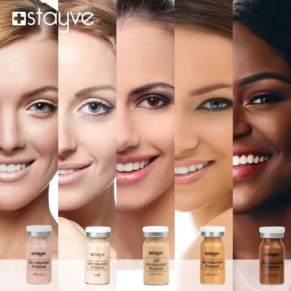 Korea Stayve 8ml Face BB Cream Glow Salmon DNA Mix Serum Kit Whitening Moisturizing Essence Beauty Skin Care