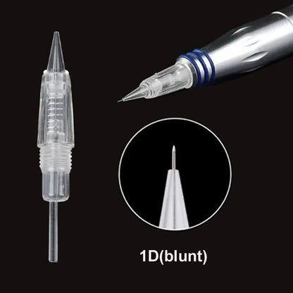 5PCS Microneedles Disposable Screw Needle Cartridge For Premium Charmant Permanent Tattoo Machine 1P 1D 2P 3P 3FP 5P 5FP 7FP 7P