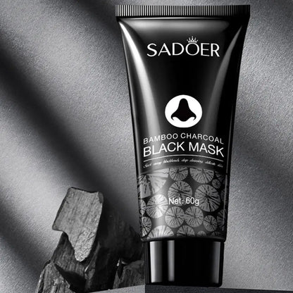 60g Bamboo Charcoal Blackhead Remover Face Mask Deep Cleansing Spots Acne Treatment Peal-off Nose Mask Face Skin Care