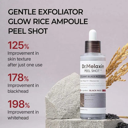 Facial anti oxidant water emulsion essence rice extract can repair damaged skin barrier and refresh skin care