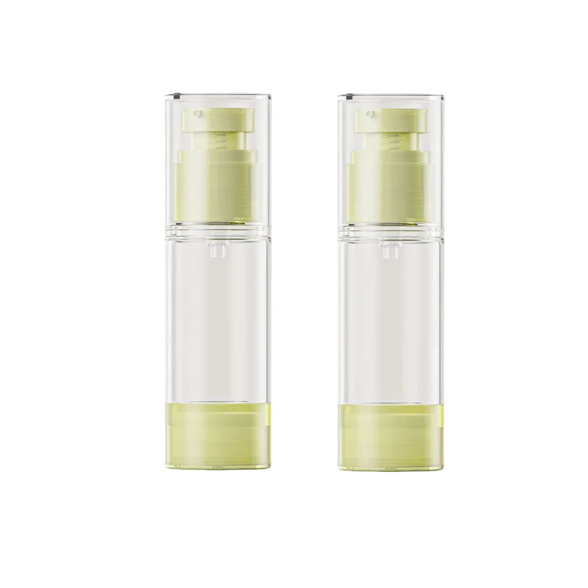 2/3pcs 3 color 30ml Plastic lotion vacuum bottle reusable simple Foundation make-up essence liquid Travel distribution bottle