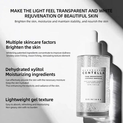 Skin1004 Centella White Crystal Toner - 90% Madagascar Centella Asiatica, Brightening & Hydrating, Refreshing Water Essence for