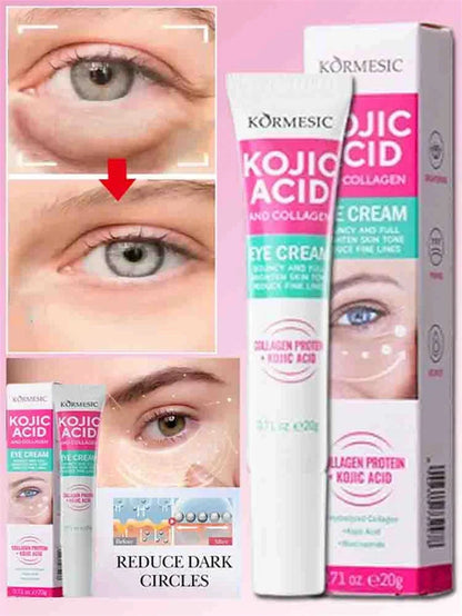 Instant Eye Bag Removal Cream Collagen Anti-Wrinkle Firming Skin Fade Fine Lines Anti Dark Circle Puffiness Brighten Eye Care