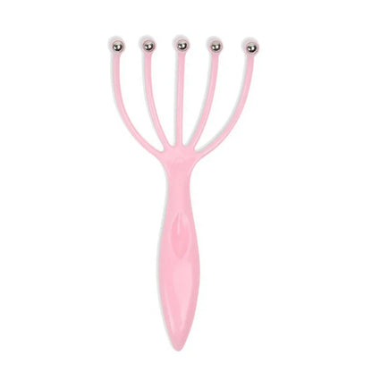 9/5 Claws Head Massger Relieve Migraine Hand Held Hair Stress Relief Aid Relaxation Scalp Massage Roller for Hair Growth