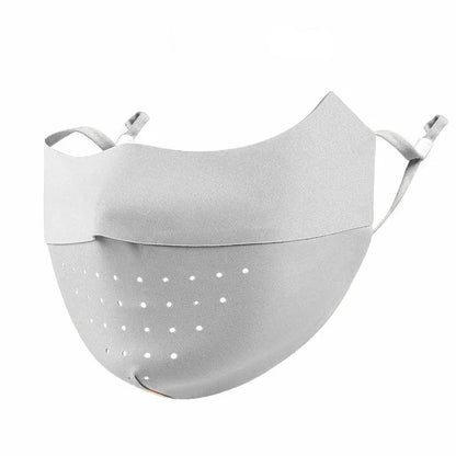 Ice Silk Face Mask UPF50+ Uv Sun Protection Summer Adjustable Breathable Men Women Outdoor Running Cycling Sports Mask