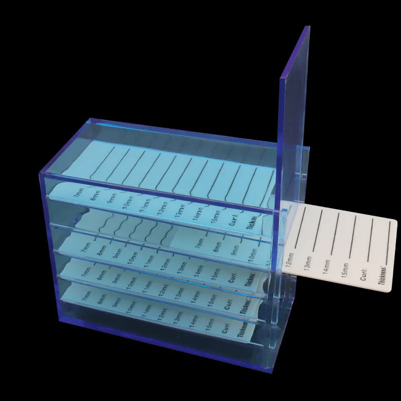5 Layers Acrylic Pallet Lash Organizer Holder Eyelash Extension Storage Box Display Stand Makeup Tools Lashes Lifting Supplies