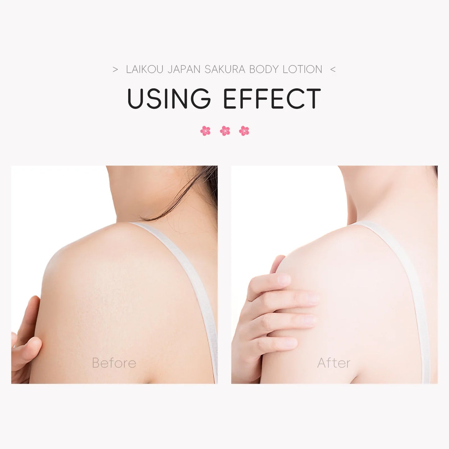 Laikou Cherry Blossom Body Lotion Moisturizing & Repairing  Winter Chapped Skin Care Moisturizing Without Greasiness 200g