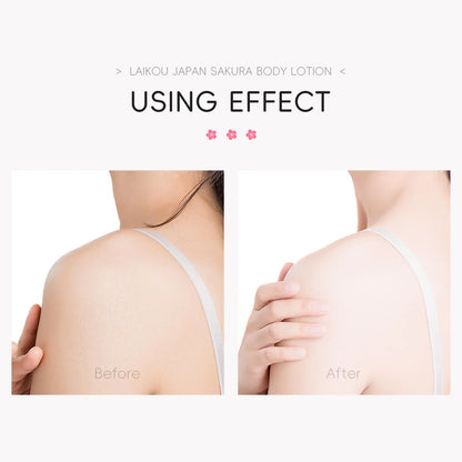 Laikou Cherry Blossom Body Lotion Moisturizing & Repairing  Winter Chapped Skin Care Moisturizing Without Greasiness 200g