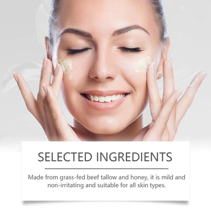 Lasting Wrinkle Remover Tallow Cream Soothing Facial Skin Firming Increase Facial Elasticity Nourishing Smooth Skin Care
