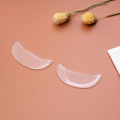 Reusable Silicone Anti-Wrinkle Patches, Forehead Eye Chin Face Wrinkle Removal Patches, Invisible Smoothing Skincare Tape