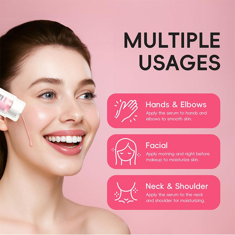 5/10pcs Moisturizing face Serum Nourishing Rejuvenation Skin Serum Shrink Pore Smoothing Face Skin care Travel size 1ml