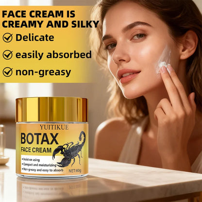 BOTAX Anti-Wrinkle Face Cream 60g - Targets Frown Lines, Crow's Feet, Nasolabial & Puppet Lines, Creamy & Non-Greasy