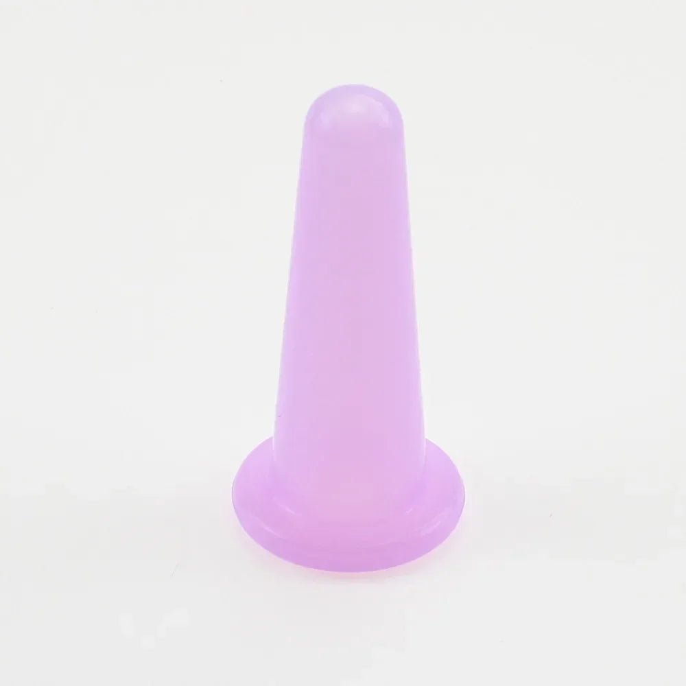 Vacuum Cupping Glass Jar Cellulite Massager For Face Acupuncture Facial Suction Cups Face Neck Lift Skin Scraping Beauty Tool