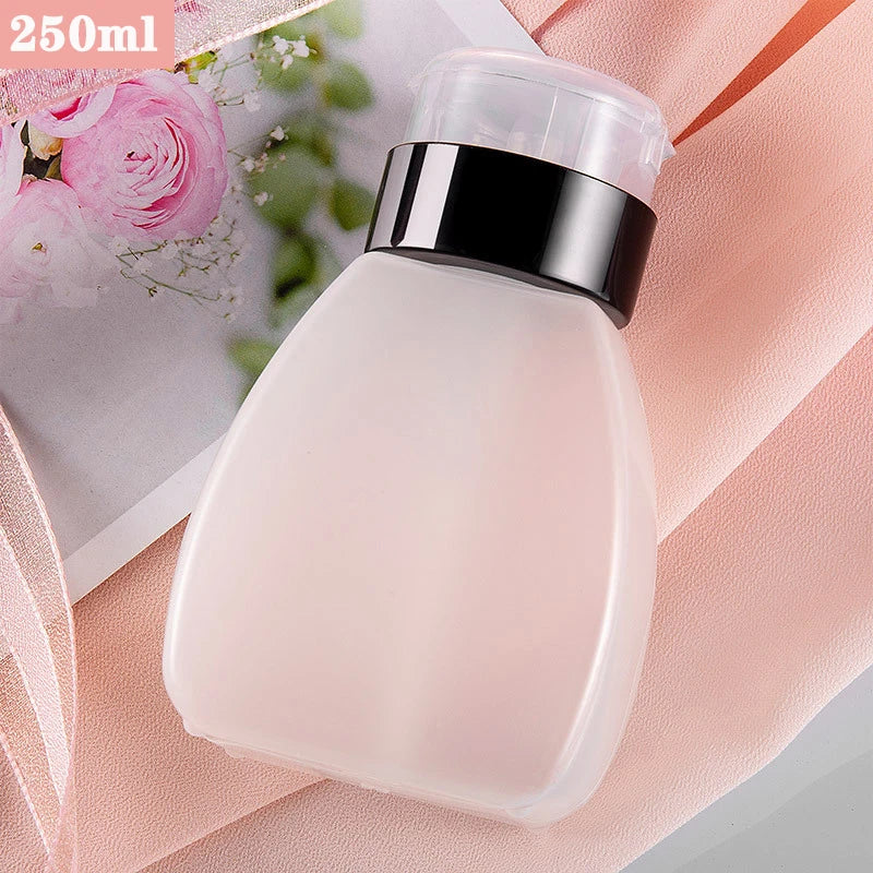 50/150/180/250ml Empty Pump Dispenser Liquid UV Gel Polish Nail Art Polish Clean Bottle Polish Cleanser Remover Bottle