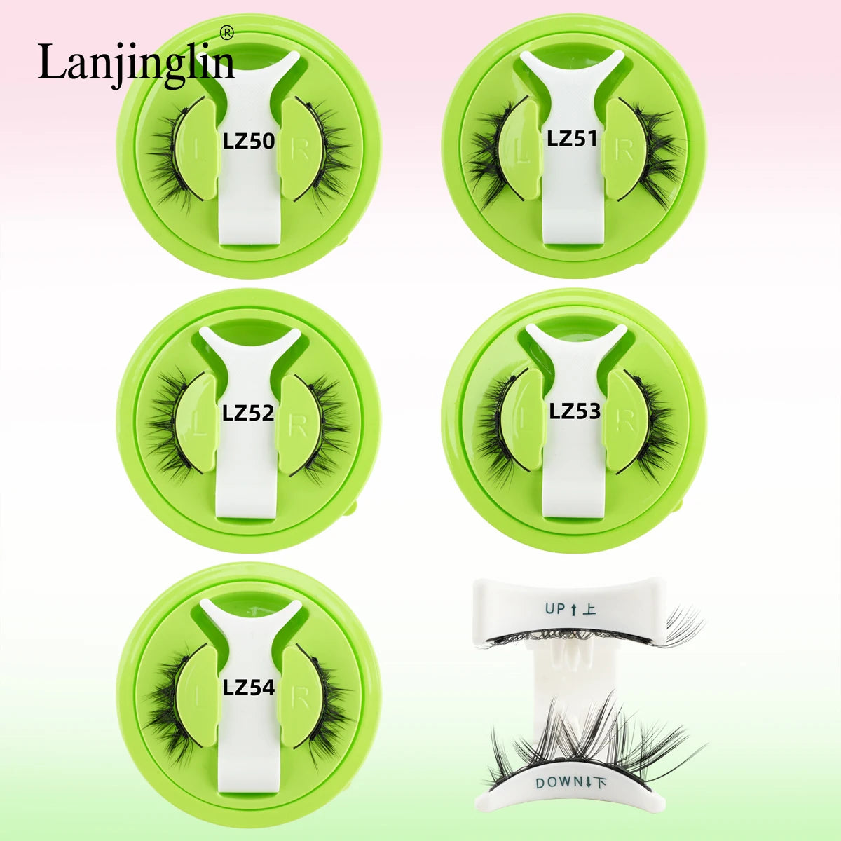 Hot Sale Magnetic Eyelashes 3D Natural False Eyelashes Handmade Faux Mink Lashes No Glue Needed Eyelashes with Magnetic Tweezers