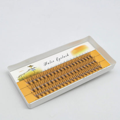 10D mink Eyelashes 60 bundles/box natural Eyelash extension 3D Russian Individual Eyelash Cluster Makeup Tool Lashes Wholesale