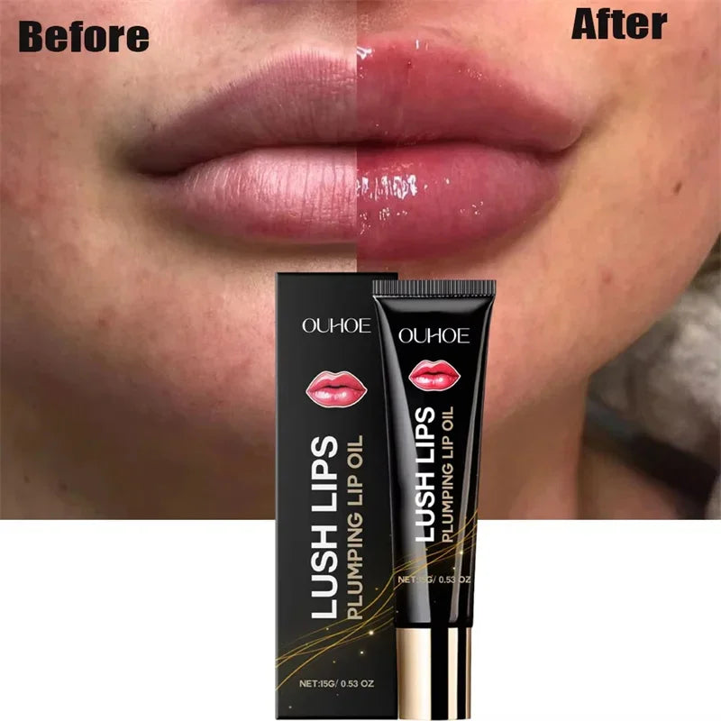 Lasting Volumising Lip Plumper Serum Instant Lips Elasticity Plumping Gloss Oils Reduce Fine Lines Moisturizing Sexy Lip Care