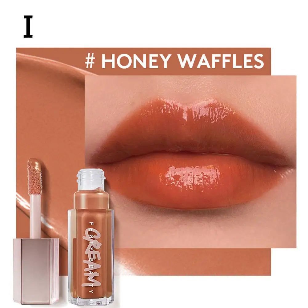 FentyBeauty Rihanna Gloss Lip Gloss Mirror Water Gloss Lip Gloss Makeup Stick for Long lasting Moisturizing and Nourishing Lips