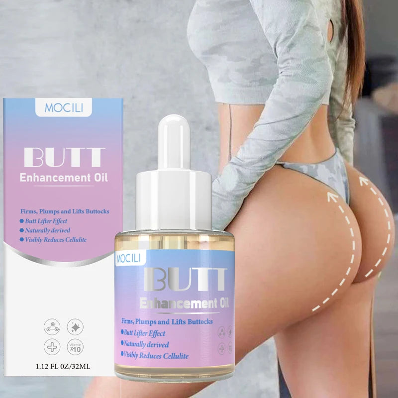 Sexy Butt-Lifting Essential Oil Jasmine Lifting Firming Skin Increase Hips Improve Sagging Body Massage Private Care Up 32ml