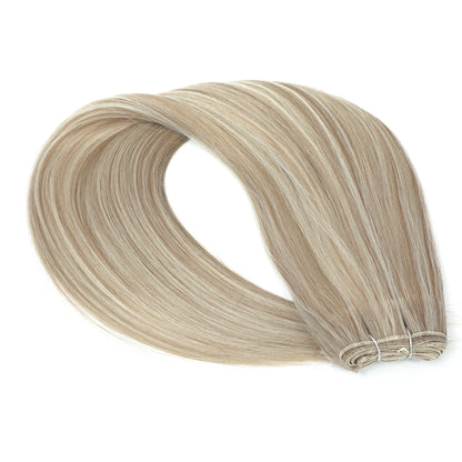 Straight Hair Bundles Extensions Smooth Ombre Hair Weaving 36Inch Super Long Synthetic Straight Hair Bundles Full to End