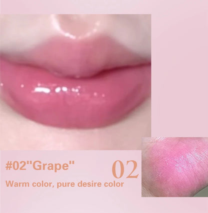 Herorange Nude Tinted Lip Balm Moisturizing Anti-Drying Autumn and Winter Lip Care Lightens Lip Lines Color-Changing Lip Balm