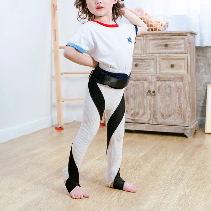 Children Babies Correction Straps Inner Outer Eight Character Leg Foot Walking Posture Portable Correction Belts Shoes Supplies