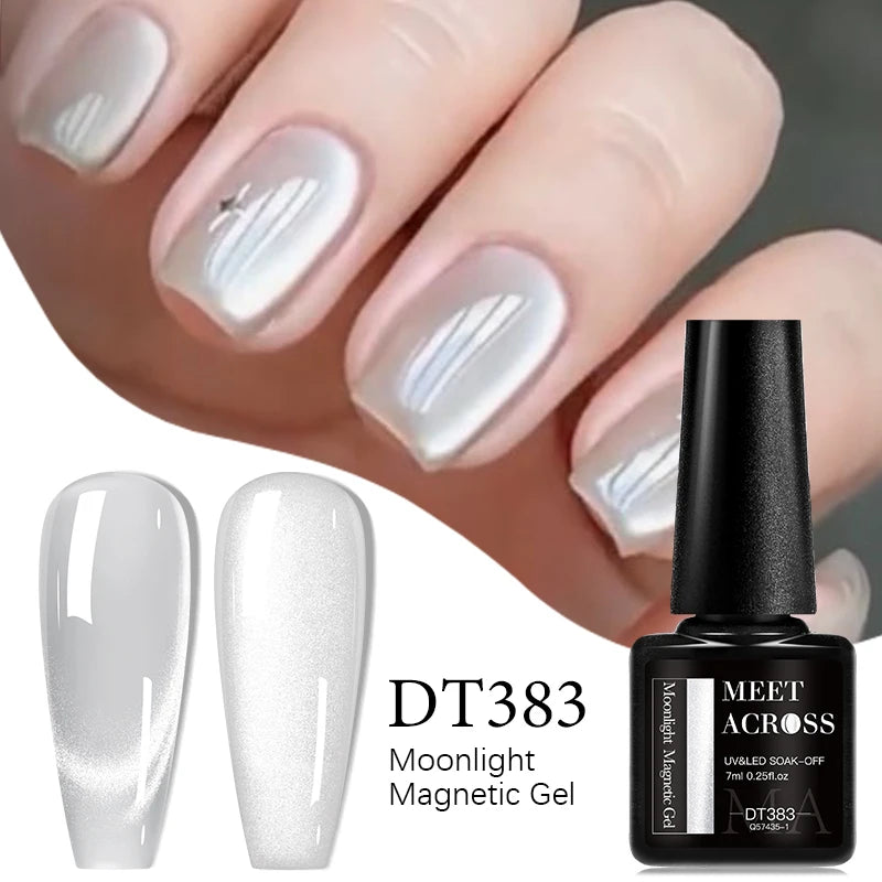 Cat Eye Gel Polish With Nail Magnet Tools For Creating Heart Shapes On Nails Semi Permanent Cat Magnetic Nail Art UV Gel Varnish