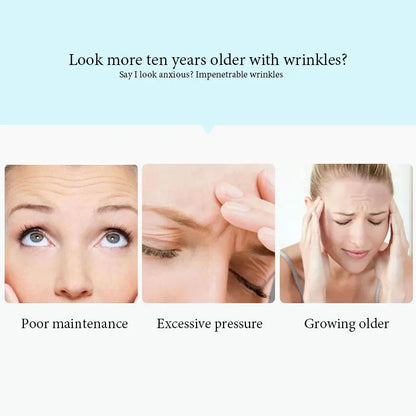 10pcs Anti-wrinkle Forehead Line Wrinkles Removal Gel Patch Firming Mask Frown Stickers Anti-aging Moisturizng Face Skin Care