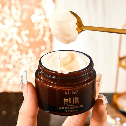 Cordyceps Ganoderma Lucidum Concealer Lady Cream Clear Moisturizing Cosmetics Skin Care Beauty Makeup Face Cream