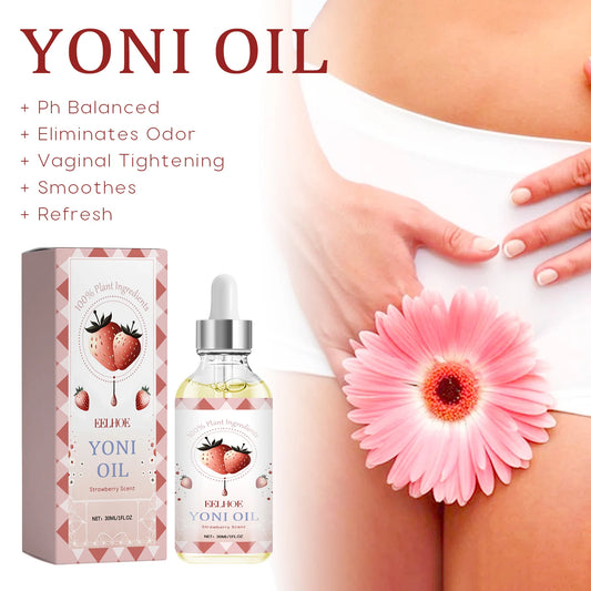 Yoni Oil Feminine Oil for Women pH Balance and Wetness Feminine Deodorant Vaginal Moisturizer Essential Oil