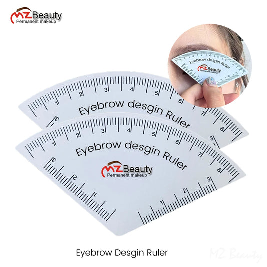 Fast Drawing Eyebrow Desgin Ruler Microblading Mapping Tool Shaping Permanent Makeup Drawing Guide Ruler Tattoo Supplies Reuse