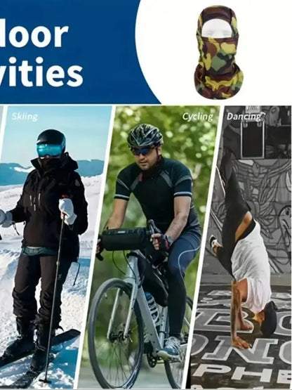 Tactical Balaclava Face Mask Summer Cooling Neck Gaiter Hiking Scarves Men Motorcycle Cycling Helmet Hood Sun Protection