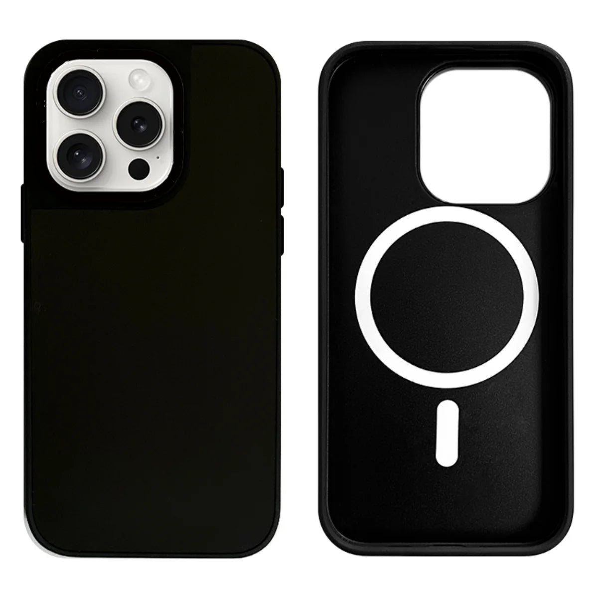 Luxury Makeup Mirror Phone Case For iPhone12 13 14 15 17Pro Max11 16Pro Max 17Pro iPhone Air 16Plus Hard Case MagSafe Compatible