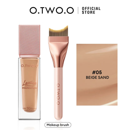 O.TWO.O Foundation Cream Makeup Brush Moisturizing Oil-Free Long-Lasting Waterproof Concealer Full-coverage Foundation Makeup