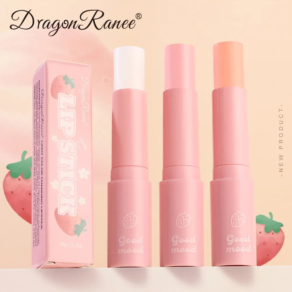 Long Lasting Color Change Lip Balm Moisturizing Hydrating Repair Lip Care Jelly Lipstick Fruity Tint Makeup
