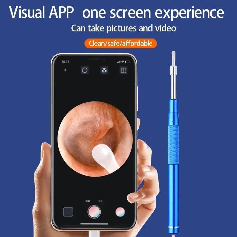 5.5MM HD Visual Ear Endoscope 3in1 USB Otoscope Ear Wax Removal IP67 Endoscope Mini Camera Otoscope Health Care For PC Android