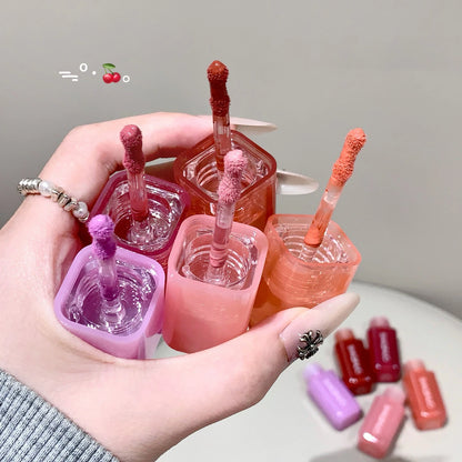 Monochrome Liquid Blusher Waterproof Moisturizing Highlight Beauty Purple Lip and Cheek Dual-use Matte Natural Rouge Face Makeup